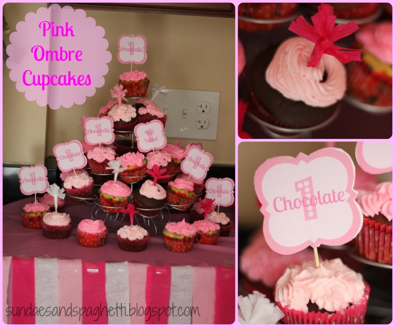 Annabelle’s Pink Ombre Birthday Party
