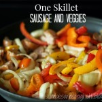 One Skillet Sausage and Veggies