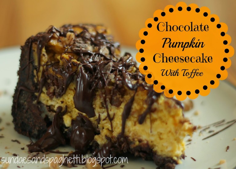 Chocolate Pumpkin Cheesecake