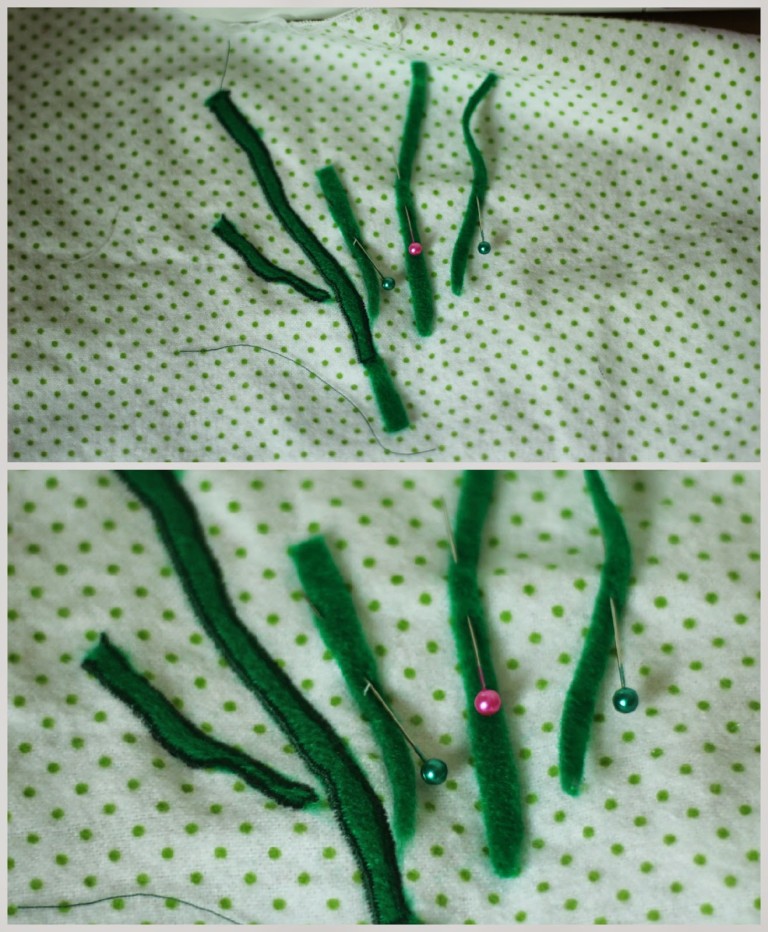 Quiet Book Flower Page