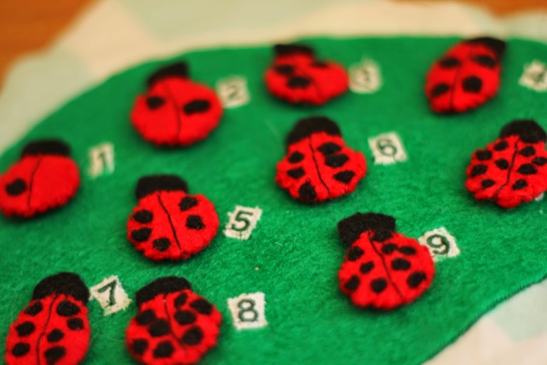 Ladybug Quiet Book
