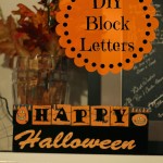 Happy Halloween Letters