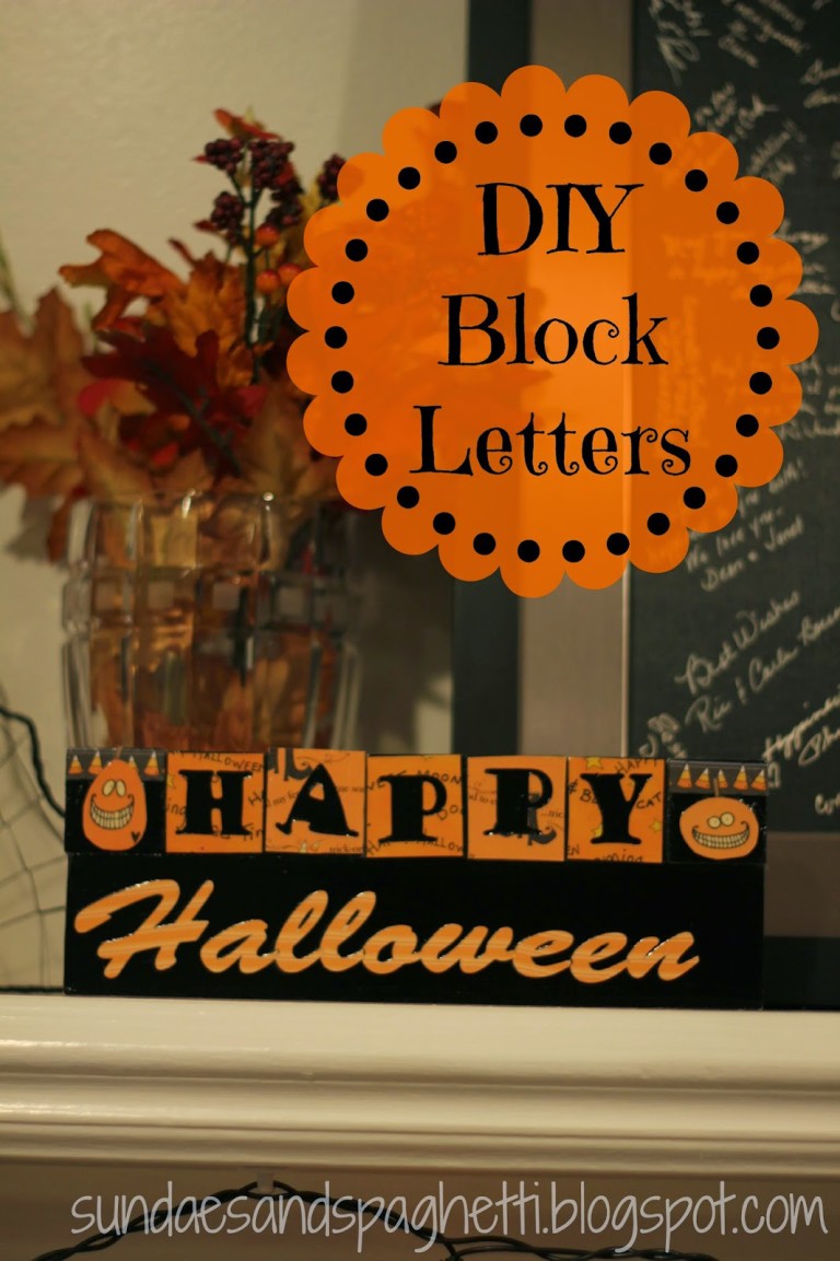 Happy Halloween Letters