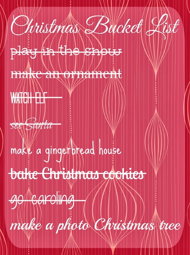 Countdown to Christmas Week Five