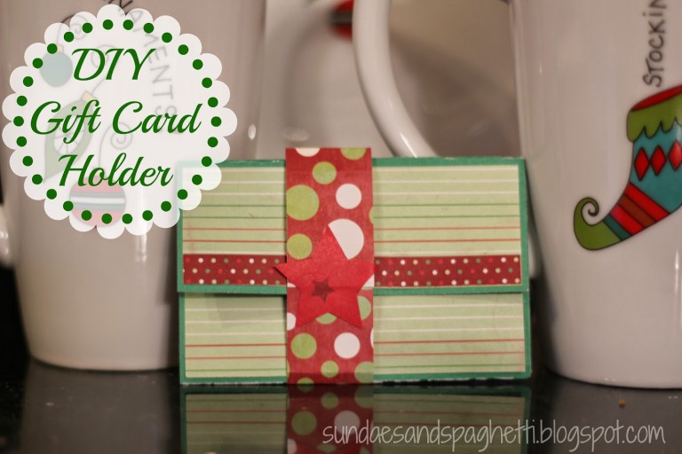 DIY Gift Card Holder