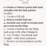 Blogging Goals-revisted