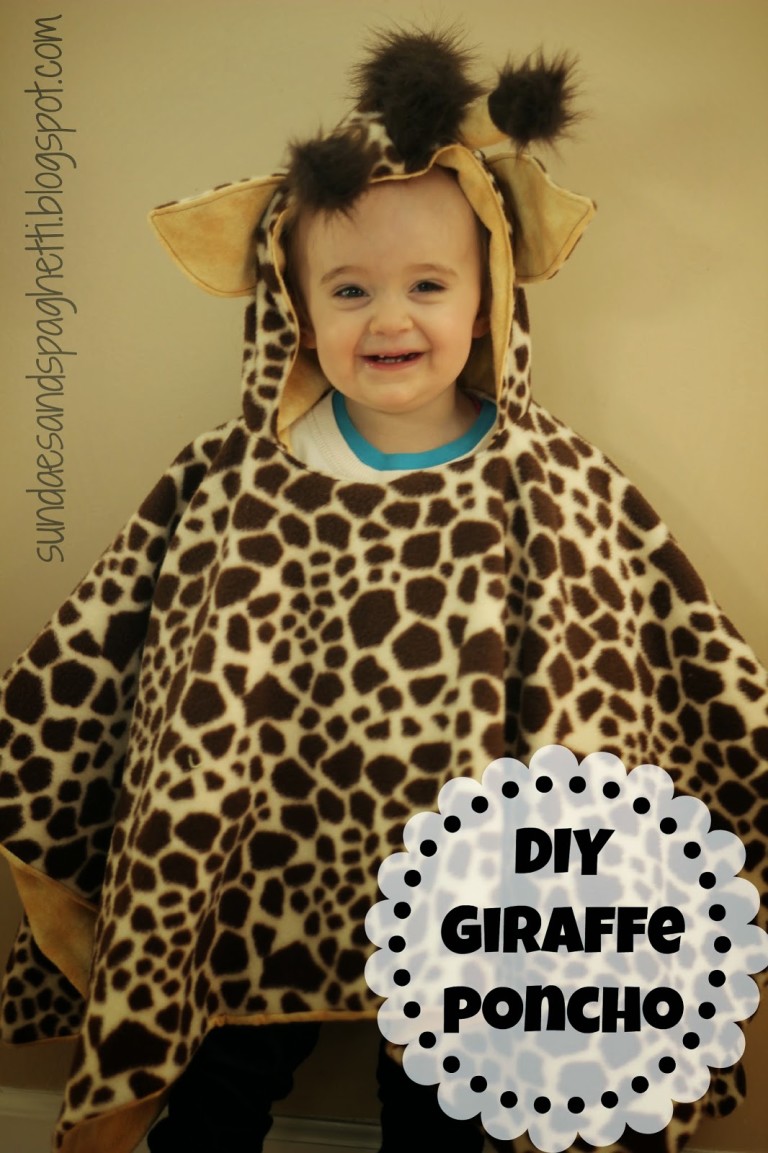 DIY Giraffe Poncho