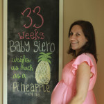 Baby Siero #2: 33 Weeks