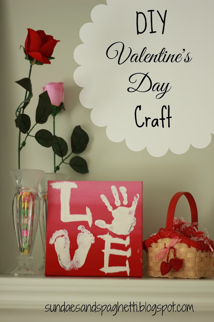 Valentine’s Day Handprint Craft