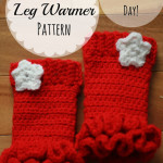 Valentine Day Leg Warmers For Babies