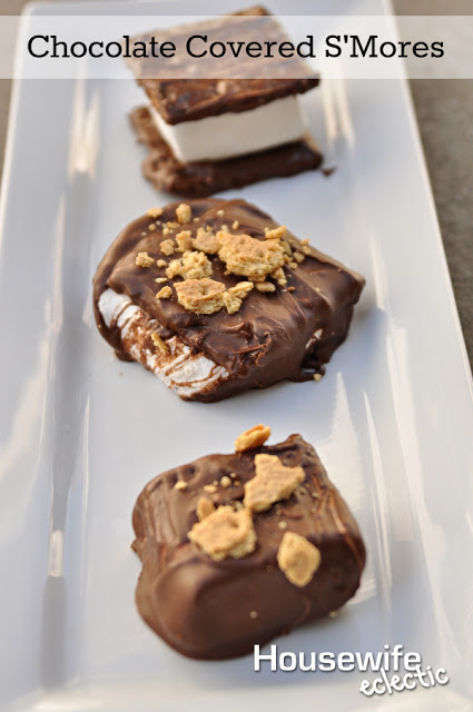 Chocolate Covered Smores 1