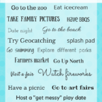 Summer Bucket List [2016]