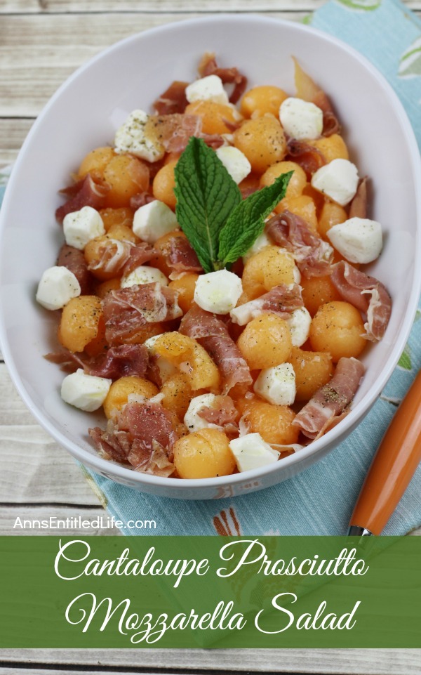 Idea Box 66: cantaloupe prosciutto mozzarella salad vertical