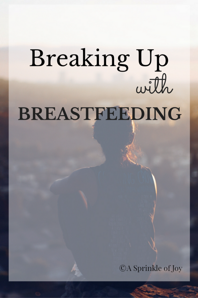 Breaking Up with Breastfeeding | Can you see how this makes me feel? I love you, and what you do for us, but I am feeling smothered. We are together all the time. 