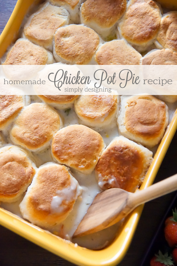Easy-Homemade-Chicken-Pot-Pie-Recipe-with-Biscuit-Top