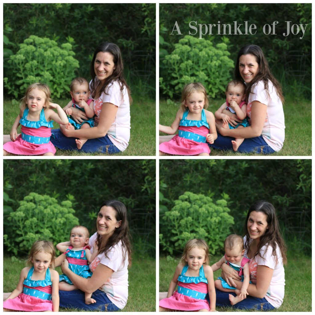 Sometimes getting a picture can be hard work. We tried to snap some good ones on our vacation.