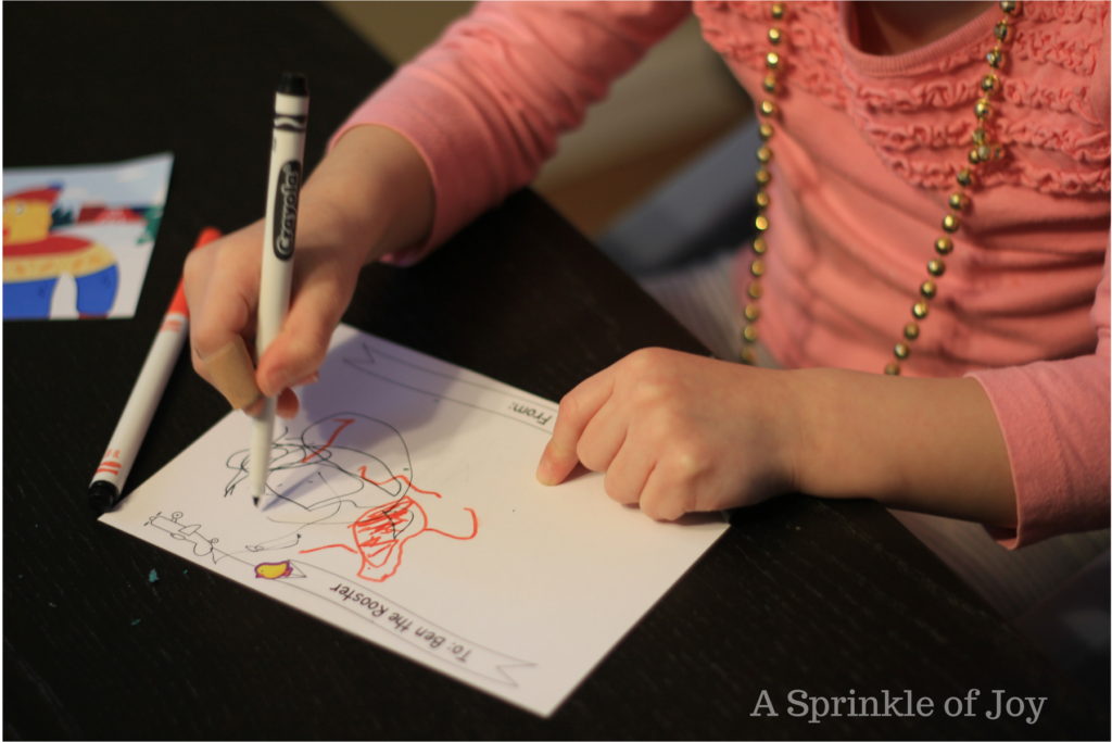 Do your little ones love getting mail as much as mine? Then check out Ben the Rooster! 