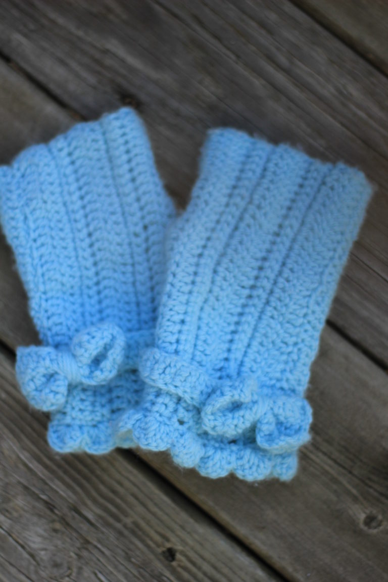 DIY Crochet Arm Warmers