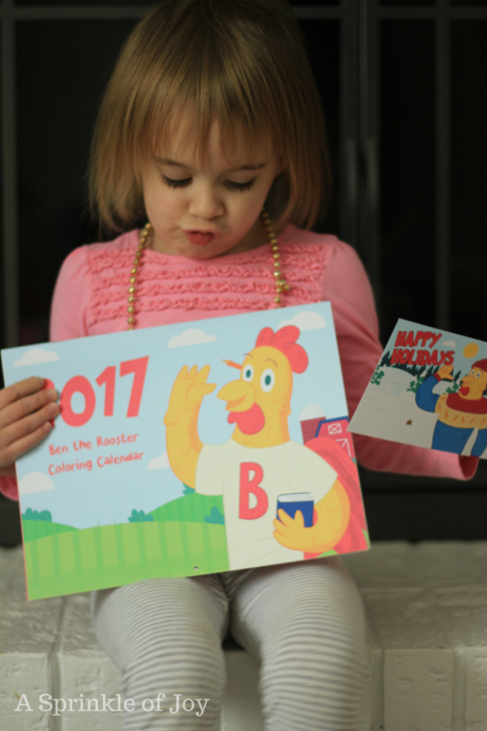 Do your little ones love getting mail as much as mine? Then check out Ben the Rooster! 