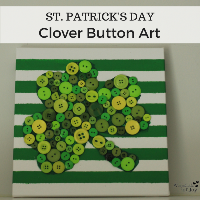 Button Shamrock