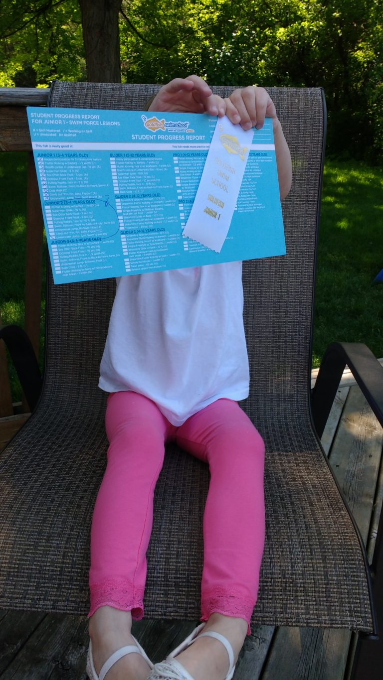 Moving on Up at Goldfish Swim School + Giveaway
