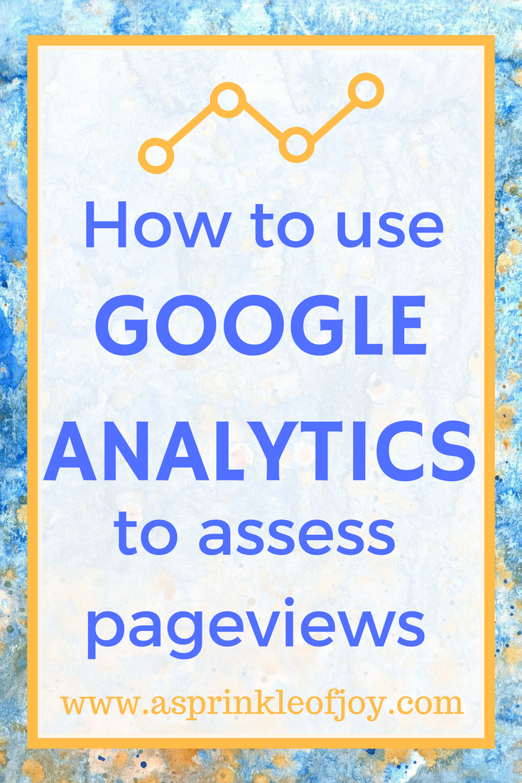 Using Google Analytics to Assess Pageviews