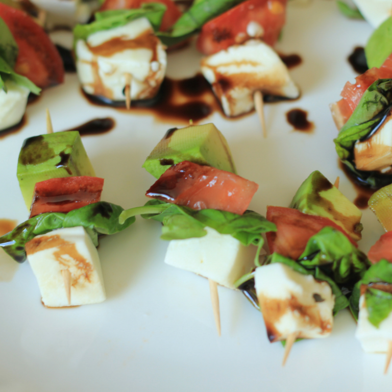California Caprese Bites