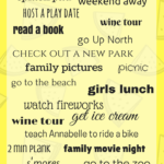 Summer Bucket List {2017}