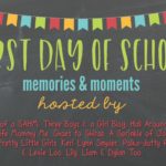 First Day of School {Memories and Link-Up}