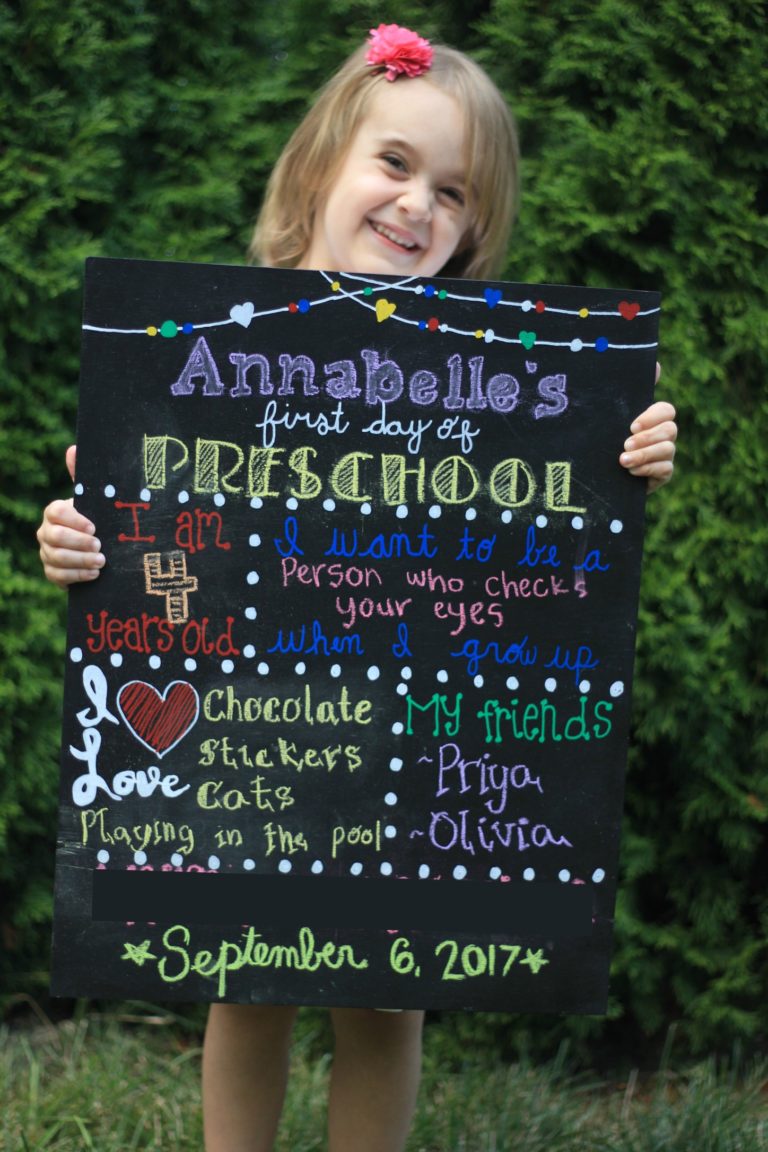 Back to School Chalkboard
