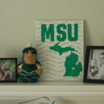 DIY Michigan State Canvas
