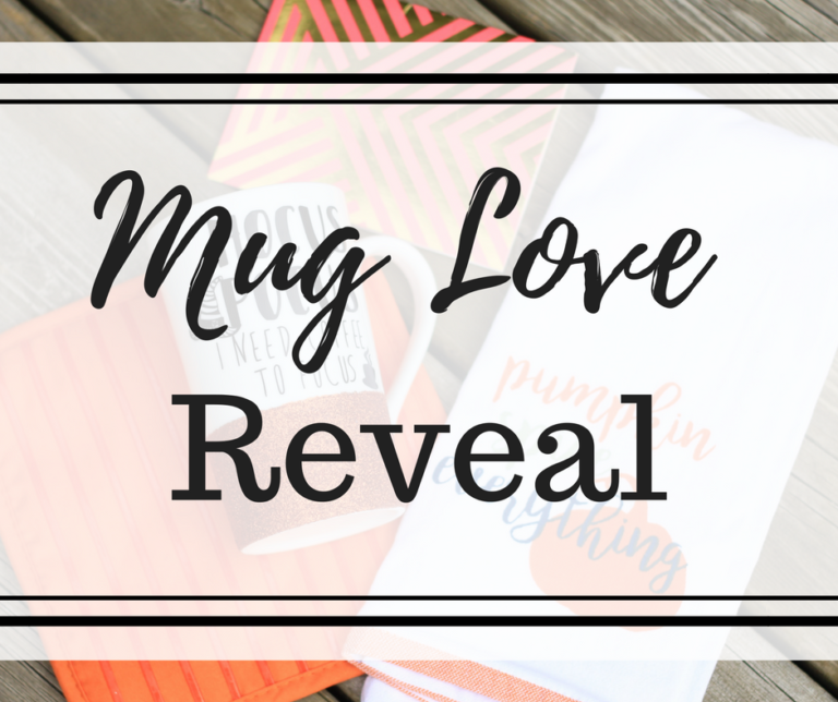 Mug Love Reveal + Starbucks Giveaway!