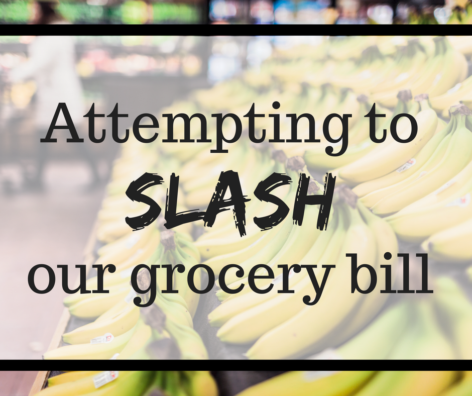 How to start trying to slash a grocery bill from a newbie. 