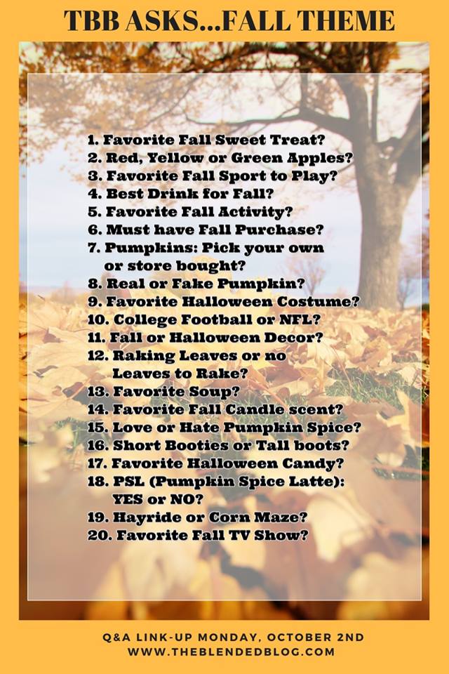 The Blended Blog Asks