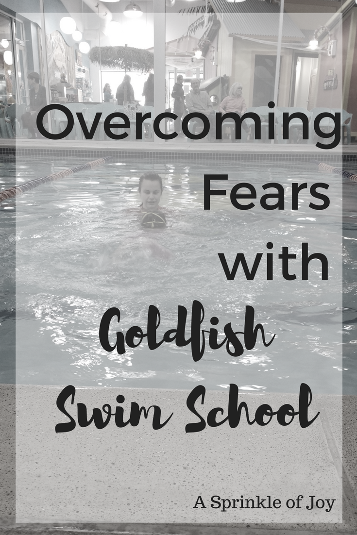 When Swimming becomes Scary {How Goldfish Helps Overcome the Fear}