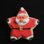 How to Decorate Santa Star Cookies