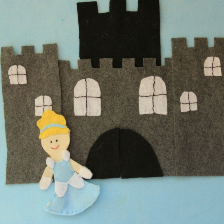 Felt Princess {Cinderella Inspired}