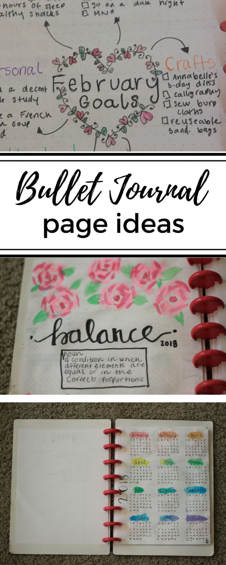 Bullet Journal {January and February}