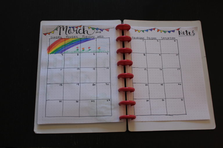 March Bullet Journal {2018}