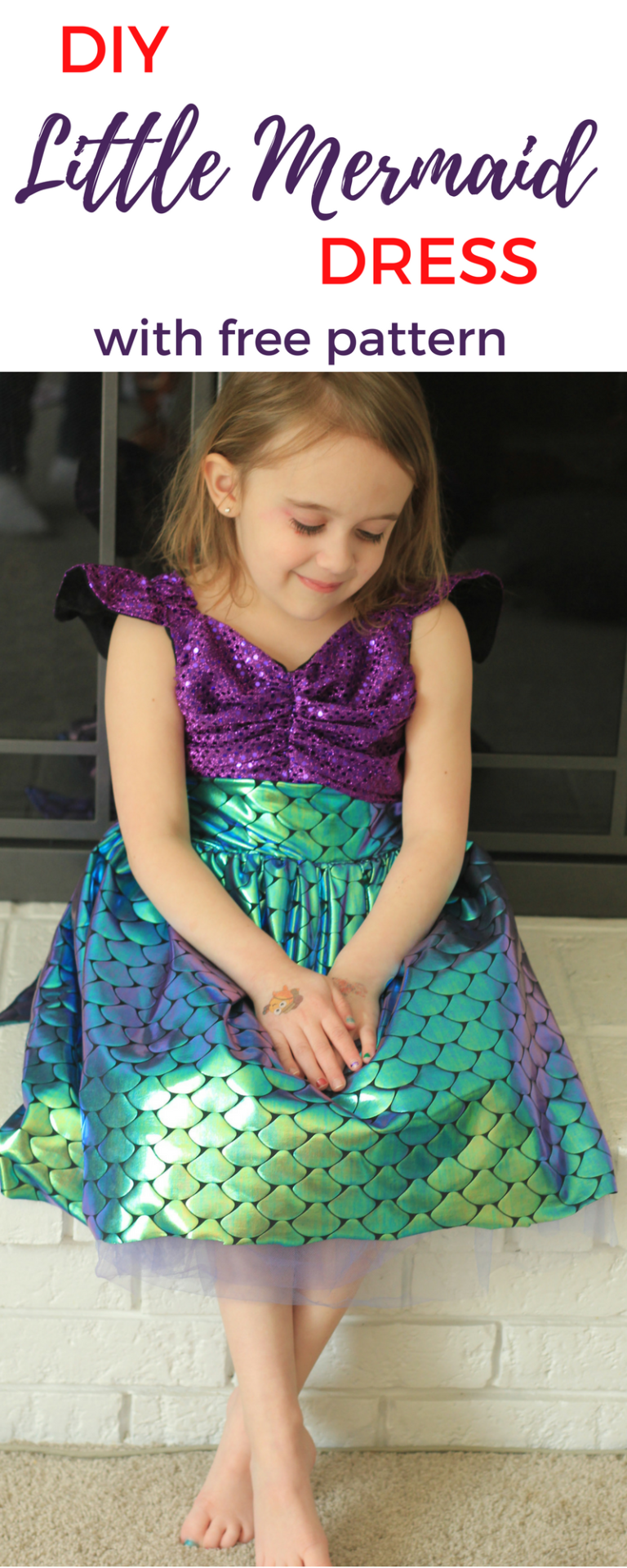 Little Mermaid Inspired Dress