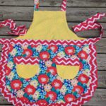 DIY Reversible  Apron with Free Pattern
