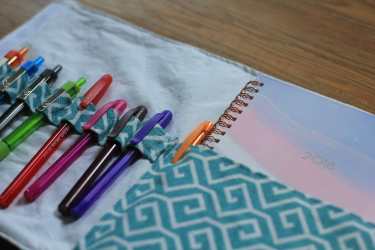 Simple DIY Pen and Planner Holder