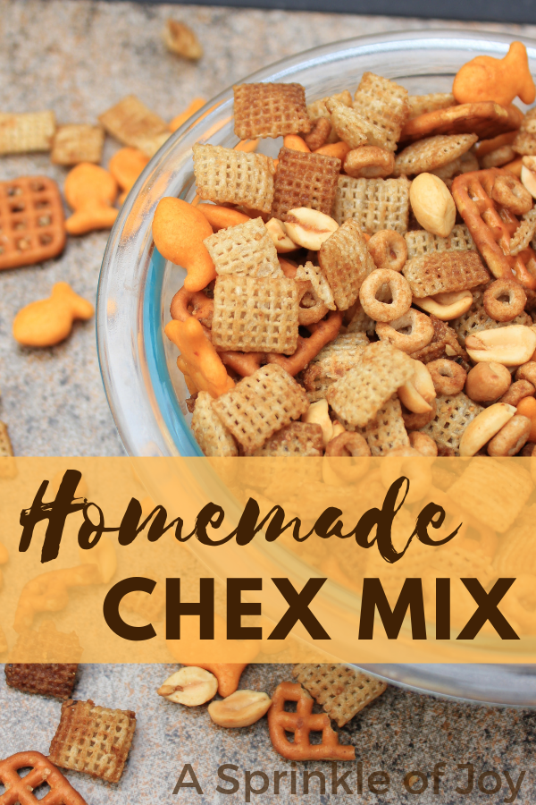 Easy homemade chex mix, cooked in the oven. #snacks #recipe