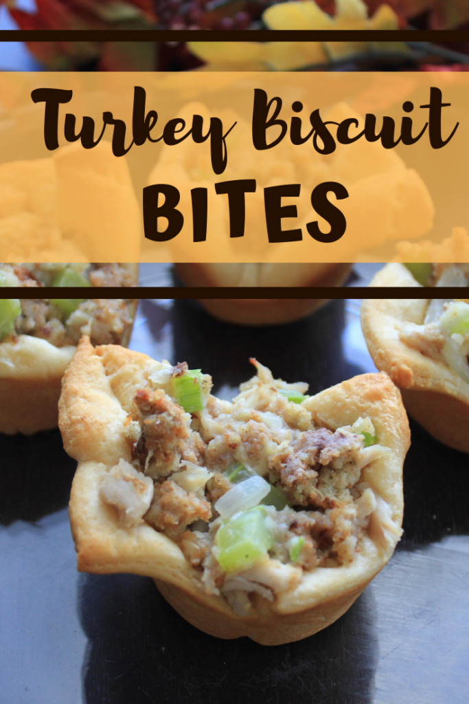 Turkey Stuffing Biscuit Bites