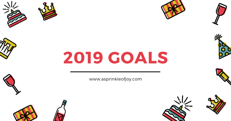 2019 Goals and 2018 Recap