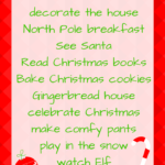 Christmas Bucket List {2018}