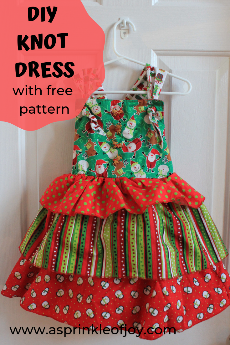 DIY Knot Dress: Free Pattern and Tutorial
