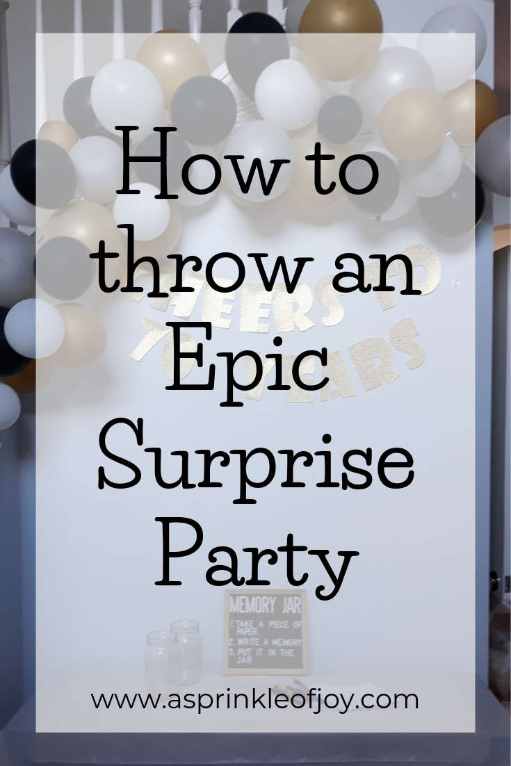 How to Throw an Epic Surprise Party for a 70th Birthday