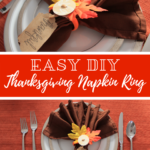Easy DIY Thanksgiving Napkin Rings