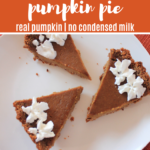 Bourbon Pumpkin Pie From Scratch